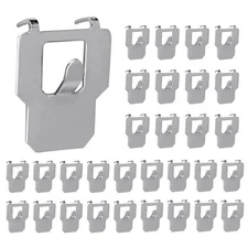 30 Pieces 30LB Claw Drywall Picture Hangers for Easy Wall Picture Frames, Mir...