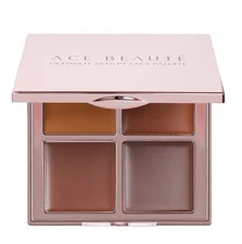 ACE BEAUTĒ Ultimate Sculpt Face Palette Bronzer + Contour Limited Edition NIB
