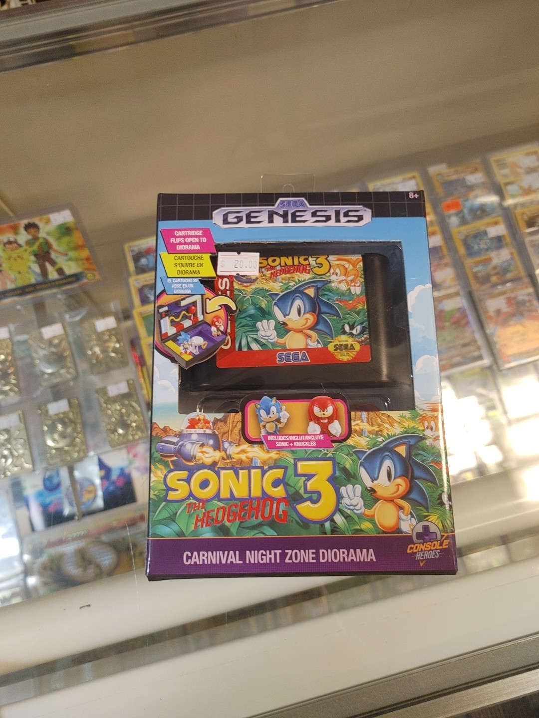 Console Heroes: Sonic 3 Diorama – Sonic & Knuckles – Carnival Night Zone