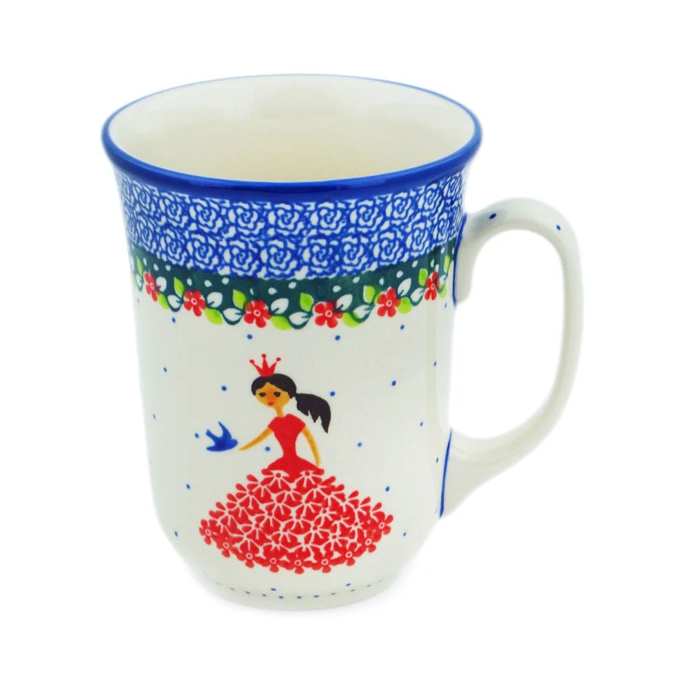Ceramika Artystyczna Boleslawiec Polish Pottery Bistro Mug - Thumbnail 3