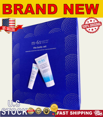 M-61 The Skincare The Body Set Advance Hydration For Everyday Nourishment NEW