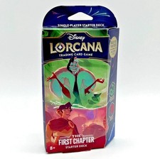 Disney Lorcana The First Chapter Emerald Ruby Sealed Starter Deck