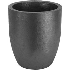 25-55Lbs-25Kg Premium Graphite Crucible, Silicon Carbide Clay Crucible Cup for