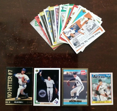 Vintage 25 Card NOLAN RYAN LOT Near Mint!!
