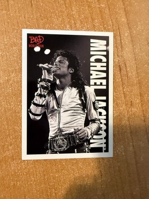 2026 Keepsake Premiere Edition - Michael Jackson - Bad World Tour - SP Card #75