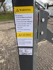 Panel Lift Crane 11FT Plasterboard Lifter Drywall Hoist for Sheet Handling DIY