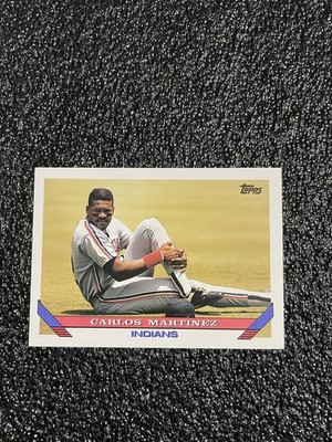 Carlos Martinez Cleveland Indian #59 Topps 1993 Baseball Card
