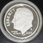 2020 S Proof 99% Silver Roosevelt Dime