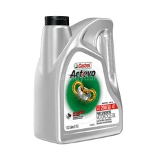Castrol Actevo 4T 20W-50 Part Synthetic Motorcycle Oil, 1 Gallon