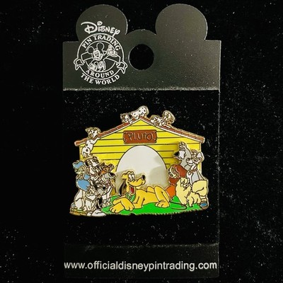Pluto and Friends Dogs House Lady Tramp Percy Georgette Dodger Pongo Disney Pin