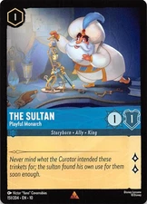 The Sultan Playful Monarch 151/204 Whispers in the Well Disney Lorcana 001837