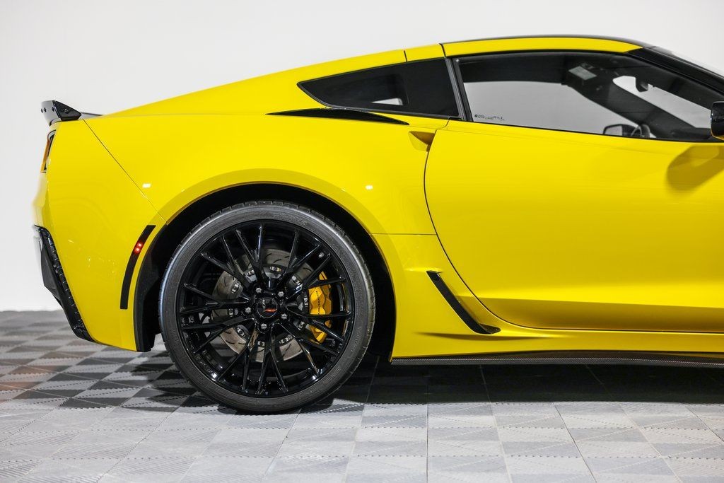 2017 Yellow Chevrolet Corvette   | C7 Corvette Photo 2
