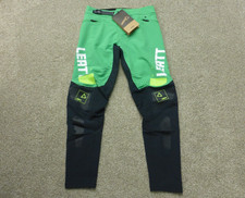 LEATT Gravity 4.0 MTB Pants Mountain Bike BMX Size Small Jade Green