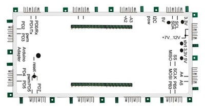 Brick'R'knowledge 4duino Brick ohne 4dduino