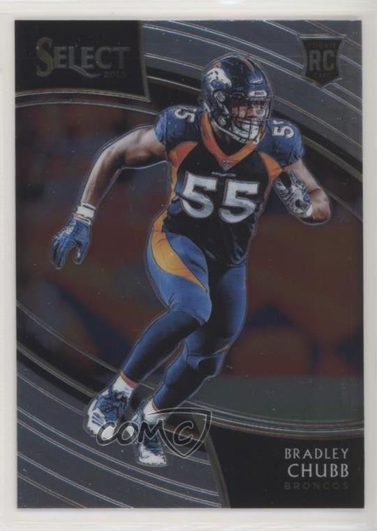 2018 Panini Select Field Level Bradley Chubb #227 3pb