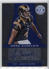 2012 Totally Certified Platinum Blue 85/99 Greg Zuerlein #103 Auto 0fo5