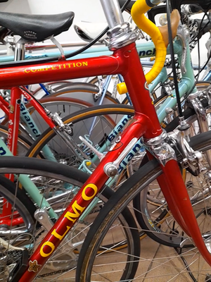 olmo competition 1980 campagnolo nuovo record italy steel vintage