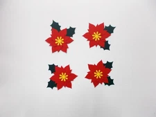 Flower Bloom Poinsettia    Die Cuts Card Making/scrapbooking