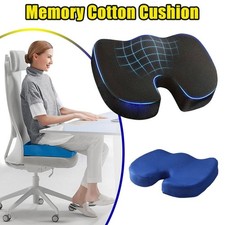Memory Foam Seat Cushion Coccyx Tailbone Pain Relief Office Chair Car Pad Memory Foam Seat Cushion Coccyx Tailbone Pain Relief Office Chair Car Pad