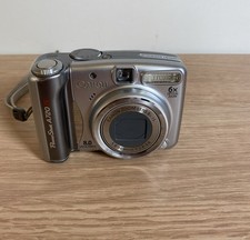 Canon PowerShot A720 IS 8.0MP Digital Compact Camera 6x Zoom Silver - Tested
