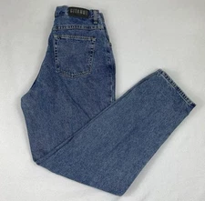 Vintage Gitano High Rise Mom Jeans 100% Cotton Blue Stone Wash 90s Size 12