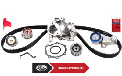Engine Timing Belt & Water Pump Component Kit Gates OE Improved For SUBARU
