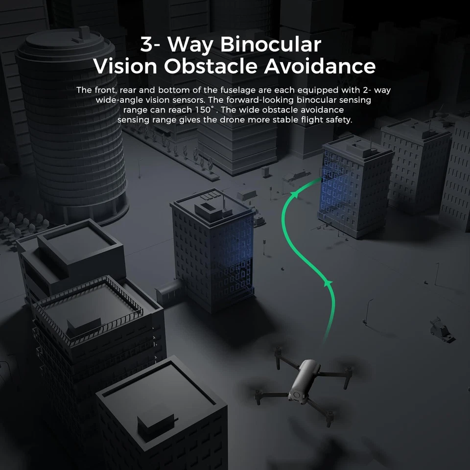 Autel EVO Lite Enterprise Series 6K total 3 batteries Fly more - Image 4 of 4