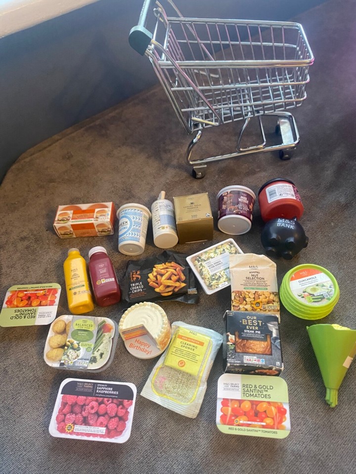 M&S mini food and trolley eBay