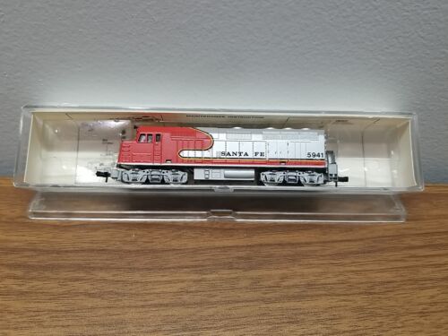 Vintage Modell Power N Maßstab Santa Fe Lokomotive 7544 F 40 PH Zug 5941 ~ NEU ~ NOS - Bild 1 von 8