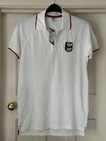 Adidas Team GB Olympics London 2012 White Polo Shirt UK Small   W62743 (WW)
