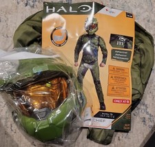 Halo Master Chief Classic Muscle Halloween Costume Cosplay Small S 4 6 Boy Kids