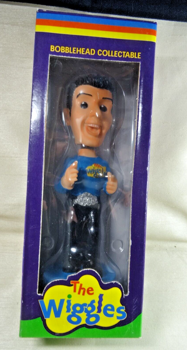 MR 4) NIB Vintage The Wiggles Bobblehead Collectable 7.5