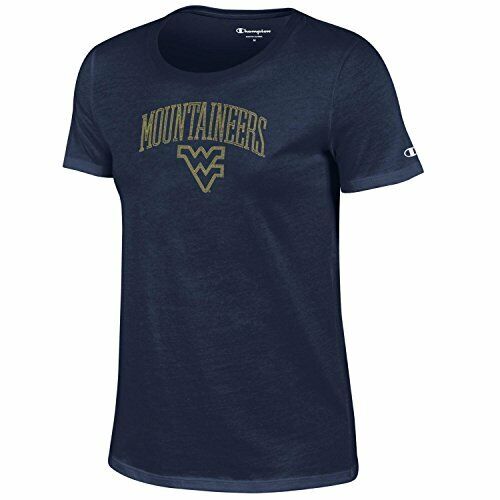 Champion NCAA Women's University V-Neck 1, West Virginia Mountaineers, Small - Picture 1 of 1