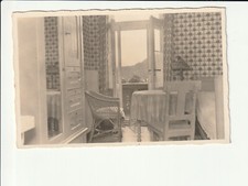 EISENACH...., Haus Hainstein, Hospizzimmer m. Mobilar, Balkon....s/w AK kl