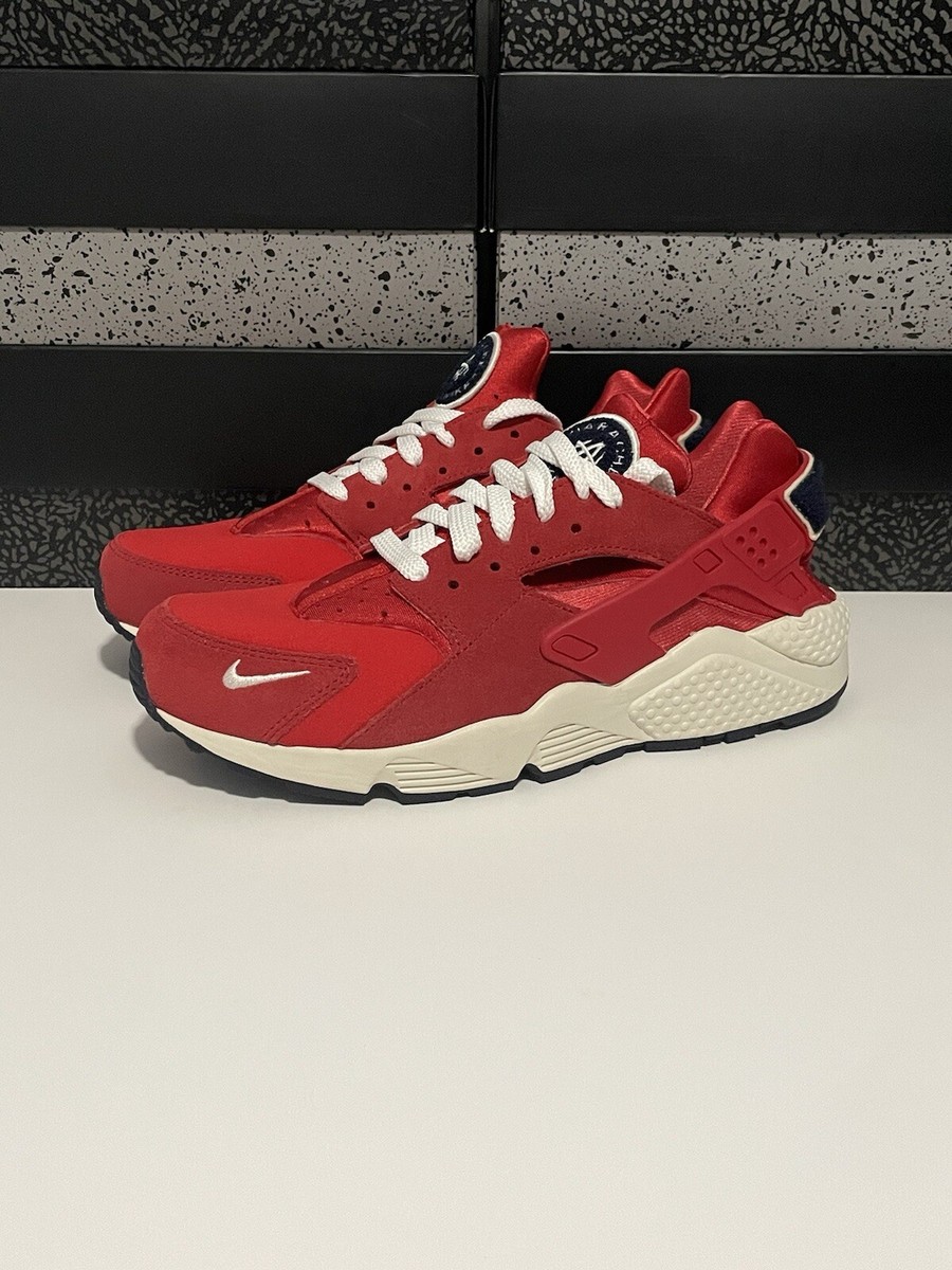 New Nike Air Huarache Run PRM “Varsity Jacket Red” 704830-602 - Main Image