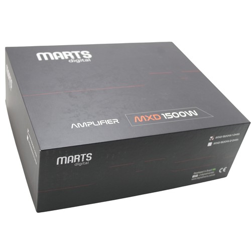 Marts Digital MXD Series Monoblock 1.5K 1 Ohm Full Range Amplifier MXD-1500-1-V2 - Picture 9 of 9