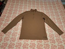 XGO Men's Phase 4 Performance Heavyweight Long Sleeve Zip-Mock Size Medium Used