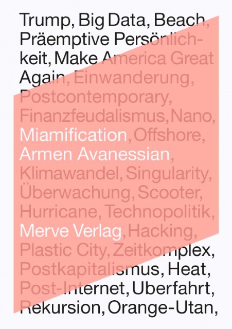 Miamification Armen Avanessian 9783883963891