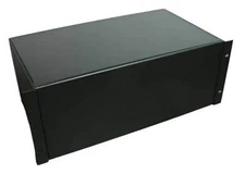 PROCRAFT ARBN-4U-5-BK 4U 5" Deep All Aluminum 19" Rack Mount Project Box