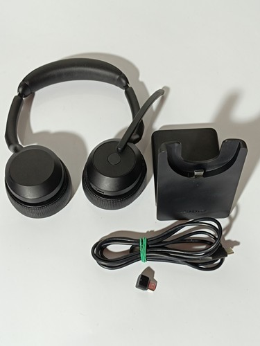 Casque stéréo UC Jabra Evolve2 55 Link380c avec station de charge - Noir _0.58_5 - Photo 7/15