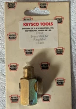 Keysco Brass Mini Air Regulator 77336  New