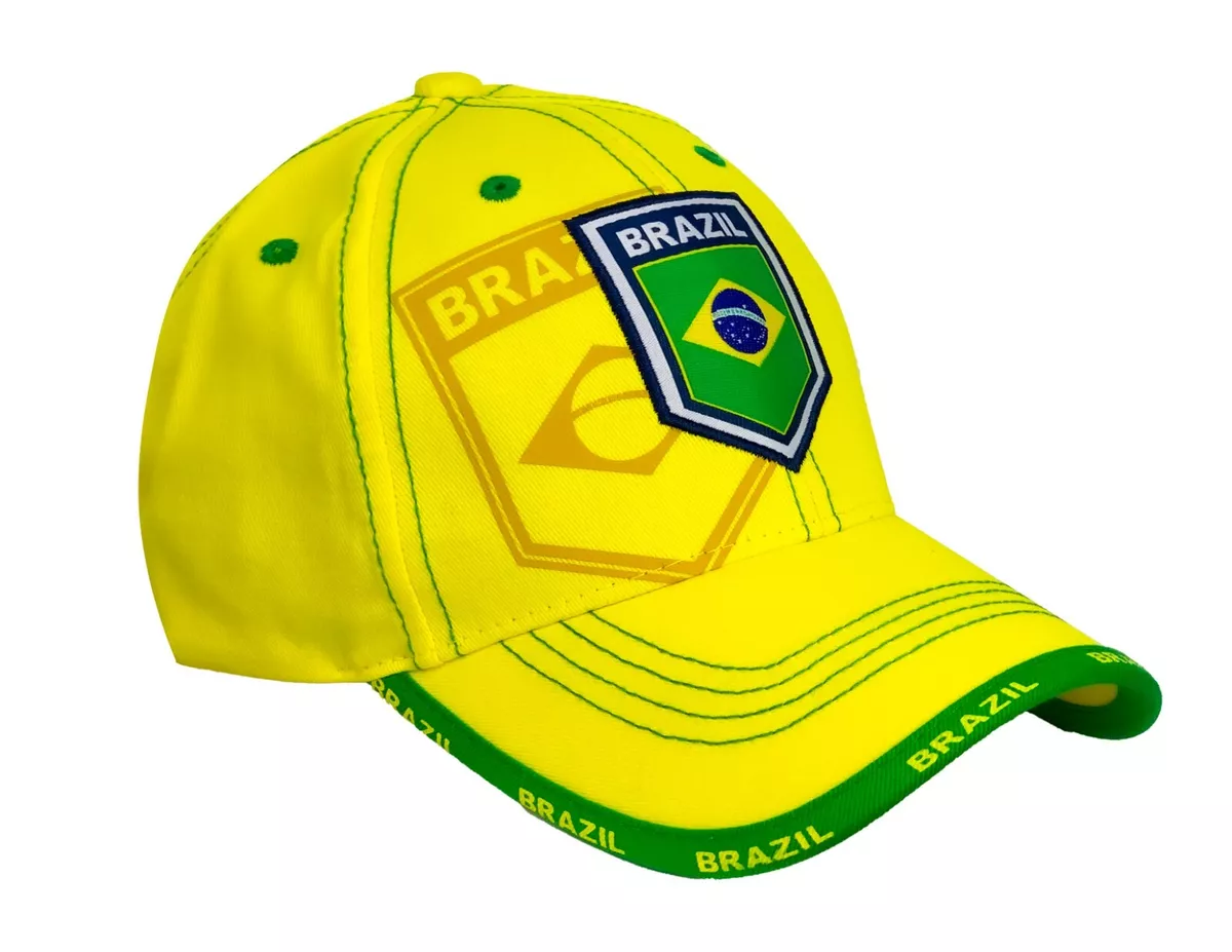 Brazil Soccer Cap, Brazilian National Pride Hat, Brasil Cap | eBay | Baseball Caps