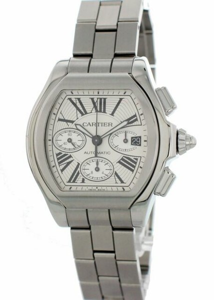 Cartier Roadster Silver Men's Watch 