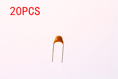 20Pcs Monolithic Multilayer Chip Ceramic Capacitors 50V 1uF