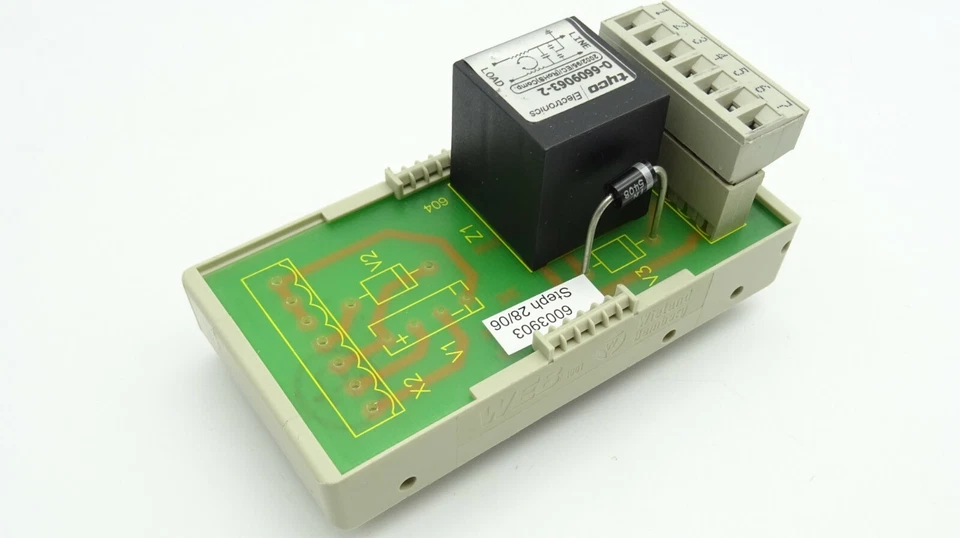 2x Filtermodul CORCOM 3EBP RFI Filter Netzfilter 3A 250V + PCB Platine WEB 1001 - Image 4 of 4