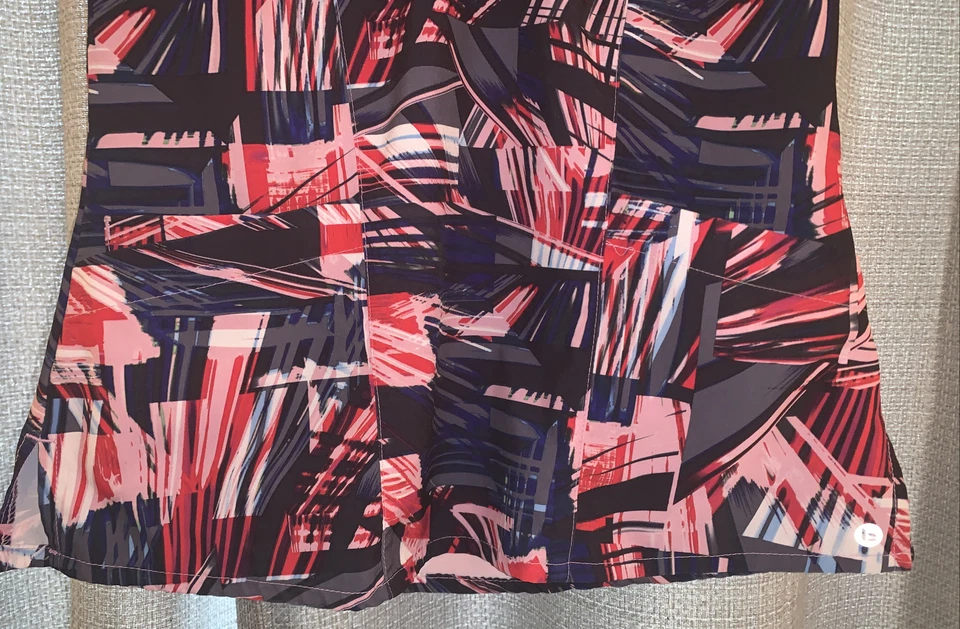 Women’s Grey’s Anatomy By Barco Scrub Top Multi-colored Stripes Size XS - Image 2 of 4