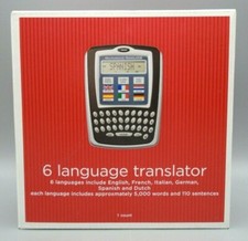 Six Language Translator 5000 Words English French Italian German Spanish Dutch