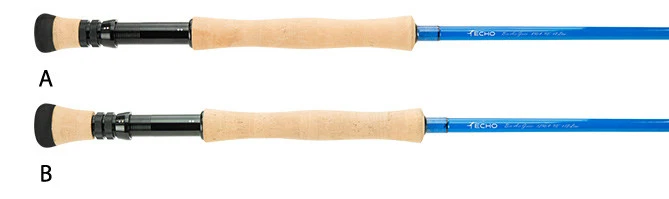 ECHO BAD ASS VIDRIO QUICKSHOT 780-4 8' #7 PESO 4 PIEZAS CAÑA DE MOSCA + ENVÍO GRATUITO A EE. UU. Foto 3 de 4