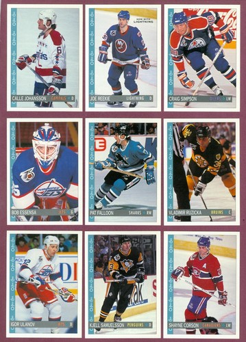 1992-93 OPC O PEE CHEE NHL HOCKEY CARD 133-264 SEE LIST - Picture 92 of 133