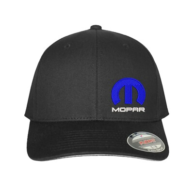 #ad M o p a r Flex Fit Hat Round Bill Baseball Dad#x27;s Men Best Birthday Gift Cap $22.99
